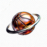 速播体育品牌标志 - 橙色与蓝色结合的闪电形状Logo